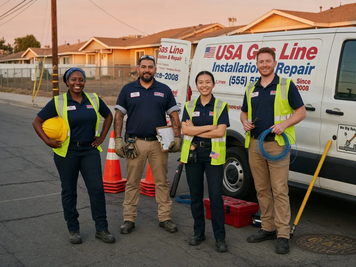 Gas Line Installation company in Longview, TX